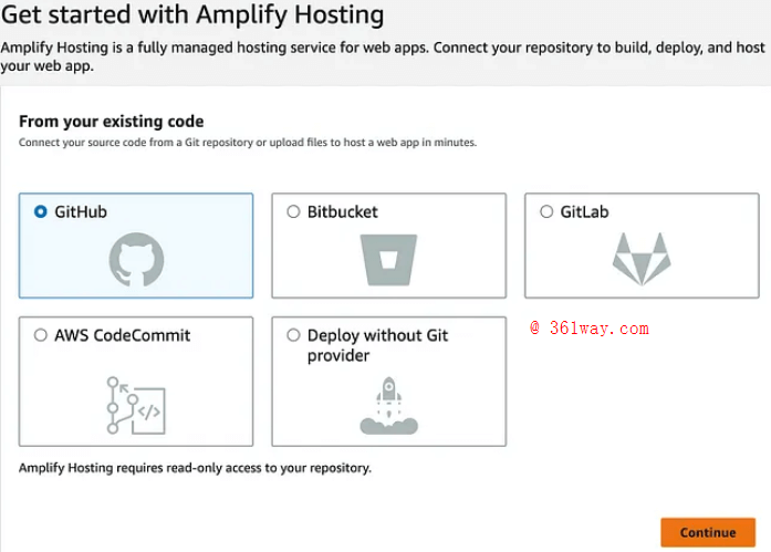 import-github-amplify