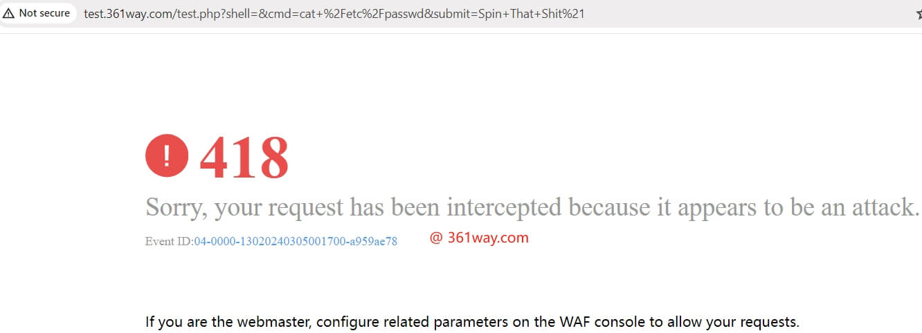 enable waf